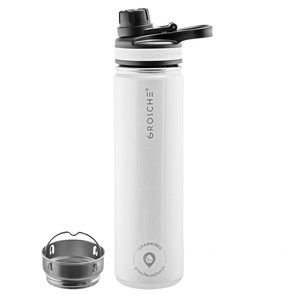 Oasis Fruit Infuser Water Bottle - White Shimmer