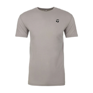Circle Script Tee - Gray - Large