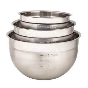 Stainless Steel Mixing Bowl - Set of 3
