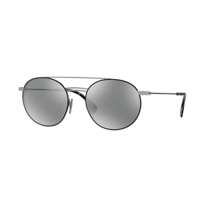 Round Sunglasses - Men - Black / Grey