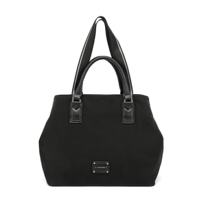 Nylon Tote Bag - Black