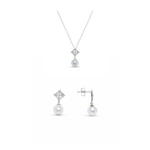 Diamond Oro Pendant with Diamond Oro Earrings
