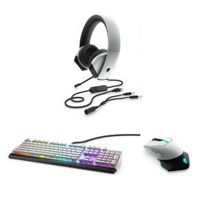Low-Profile RGB Mechanical Gaming Keyboard with Gaming Mouse AW610M and 7.1 Gaming Wired Headset AW510H