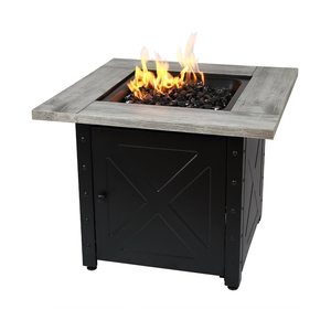 The Mason 30" Square Gas Fire Pit
