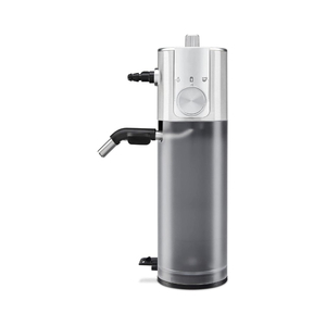 Automatic Metal Milk Frothing Attachment - Silver