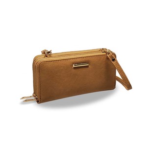 Crossbody Wallet Bag - Camel