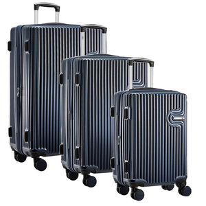 3-Piece Suitcase Set - Blue