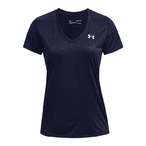 Tech Twist V-Neck - Women - Purple - M