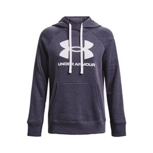 Rival Fleece Logo Hoodie  - Women - Purple - S
