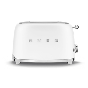 50's Style Aesthetic 2-Slice Toaster - Matte White