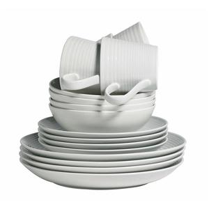 Gordon Ramsay Maze 16 Piece Dinner Set - White