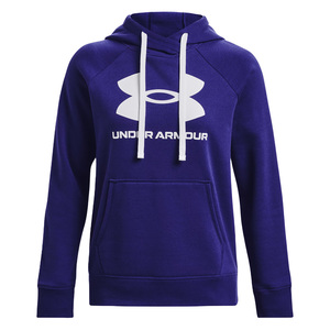 Rival Fleece Logo Hoodie - Women - Blue - Extra Large