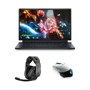 X17 R2 Gaming Laptop with Wireless Gaming Headset and Gaming Mouse