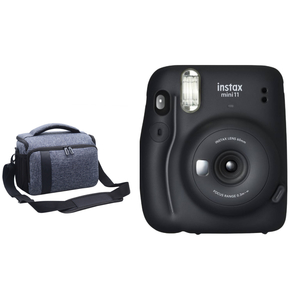 Instax Mini 11 Black and Camera Bag