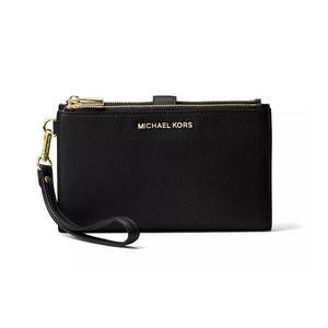 Adele Leather Smartphone Wallet - Black