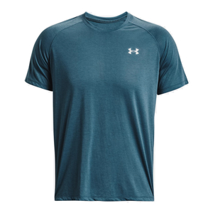 Streaker Run Short Sleeve - Men - Blue - Large