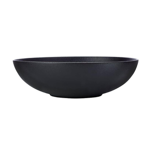 Caviar 14" Granite Serving Bowl - Black