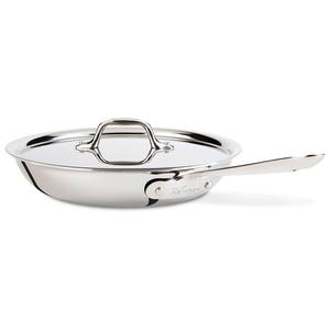 Stainless 10" Fry Pan with Lid