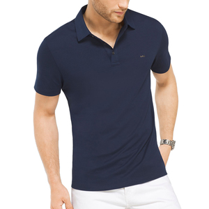 Cotton Polo Shirt - Midnight - Small