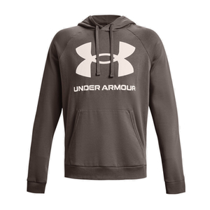 Rival Fleece Big Logo Hoodie - Men - Gray - M