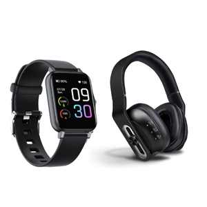 GTS2 Smart Watch and DreamGEAR BT-2700 Bluetooth Headphones