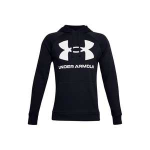 Rival Fleece Big Logo Hoodie - Men - Black - XL
