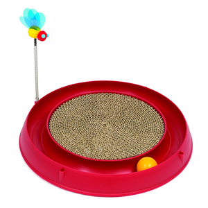 Catit Play 3 in 1 Circuit Ball Toy with Scratch Pad