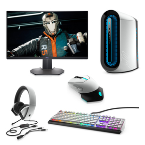Aurora R12 Gaming Desktop with Monitor, Keyboard, Mouse, and Headset