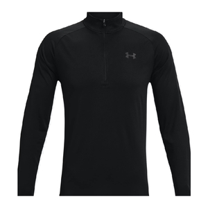 Tech Â½ Zip Long Sleeve - Men - Black - Large