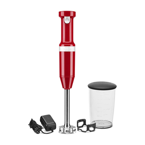 Cordless Variable Speed Hand Blender - Empire Red