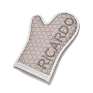 Beige Silicone Oven Mitt