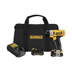 12V Cordless Lithium-Ion 1/4" Screwdriver Kit
