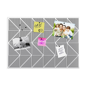 Trigon Bulletboard - White
