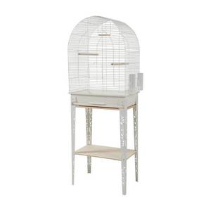 Zolux Chic Patio Cage & Stand Large White