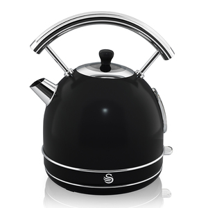 1.7 Litre Retro Dome Kettle - Black