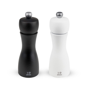 Tahiti Manual Salt and Pepper Mill Duo 15 cm - Black / White