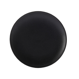 Caviar 27.5 cm Black Granite Dinner Plate