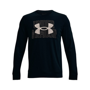 Rival Terry Logo Crew - Men - Black/Onyx White - M