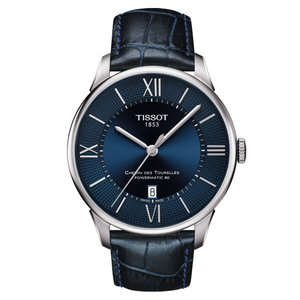 Chemin Des Tourelles Powermatic 80 Watch - Blue